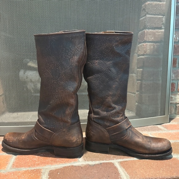 Frye Women's Veronica Slouch Boots Size 9.5 Brown - Picture 3 of 6